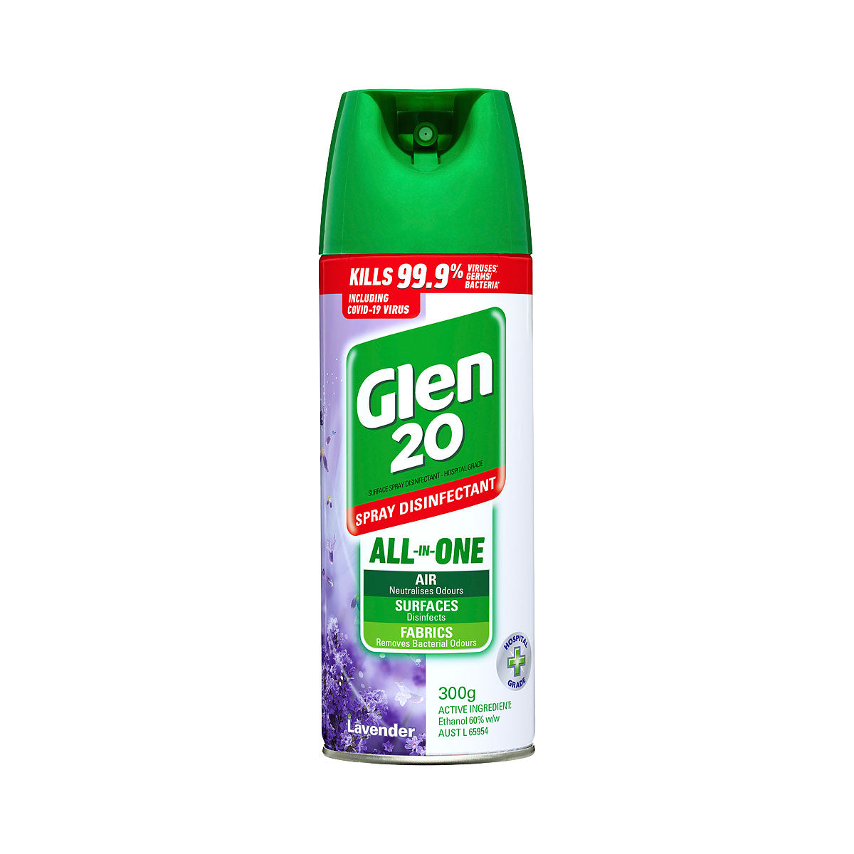 Glen 20 Disinfectant Spray Lavender 300g The Reject Shop