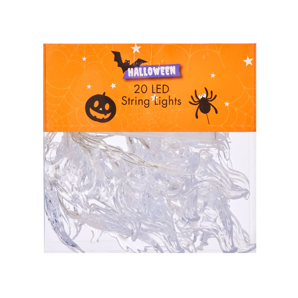 Halloween 20pc Skeleton/Ghost String Lights