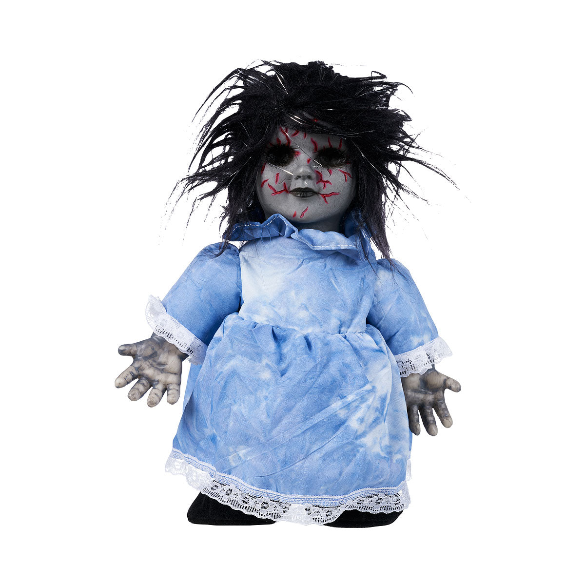 Halloween Moving Doll With Sound Batteries Included