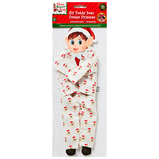 Elf Teddy Bear Pyjamas
