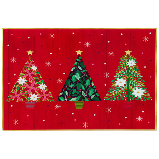 Christams Glass Cutting Board Assorted