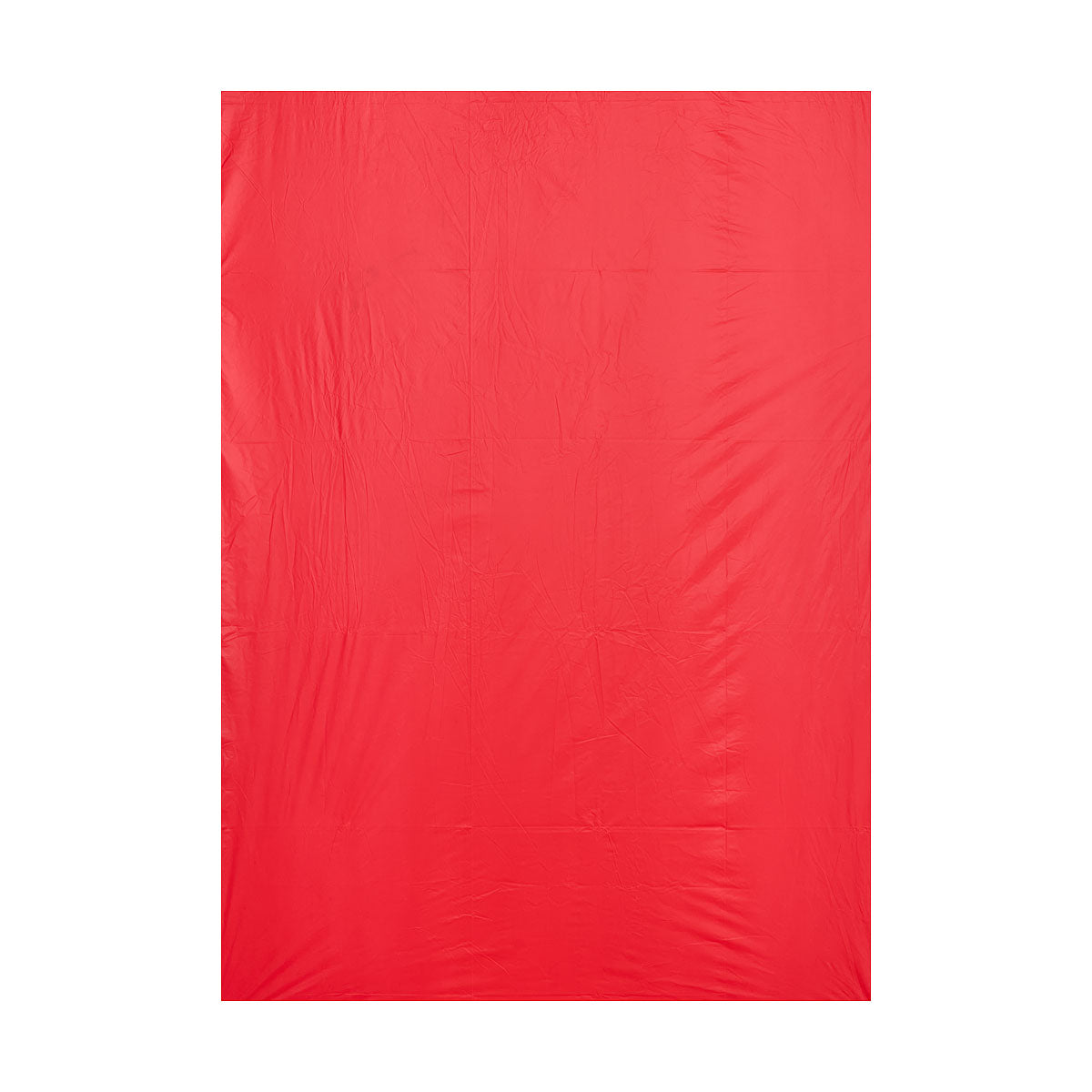 Plastic Tablecloth Red/White Star Red
