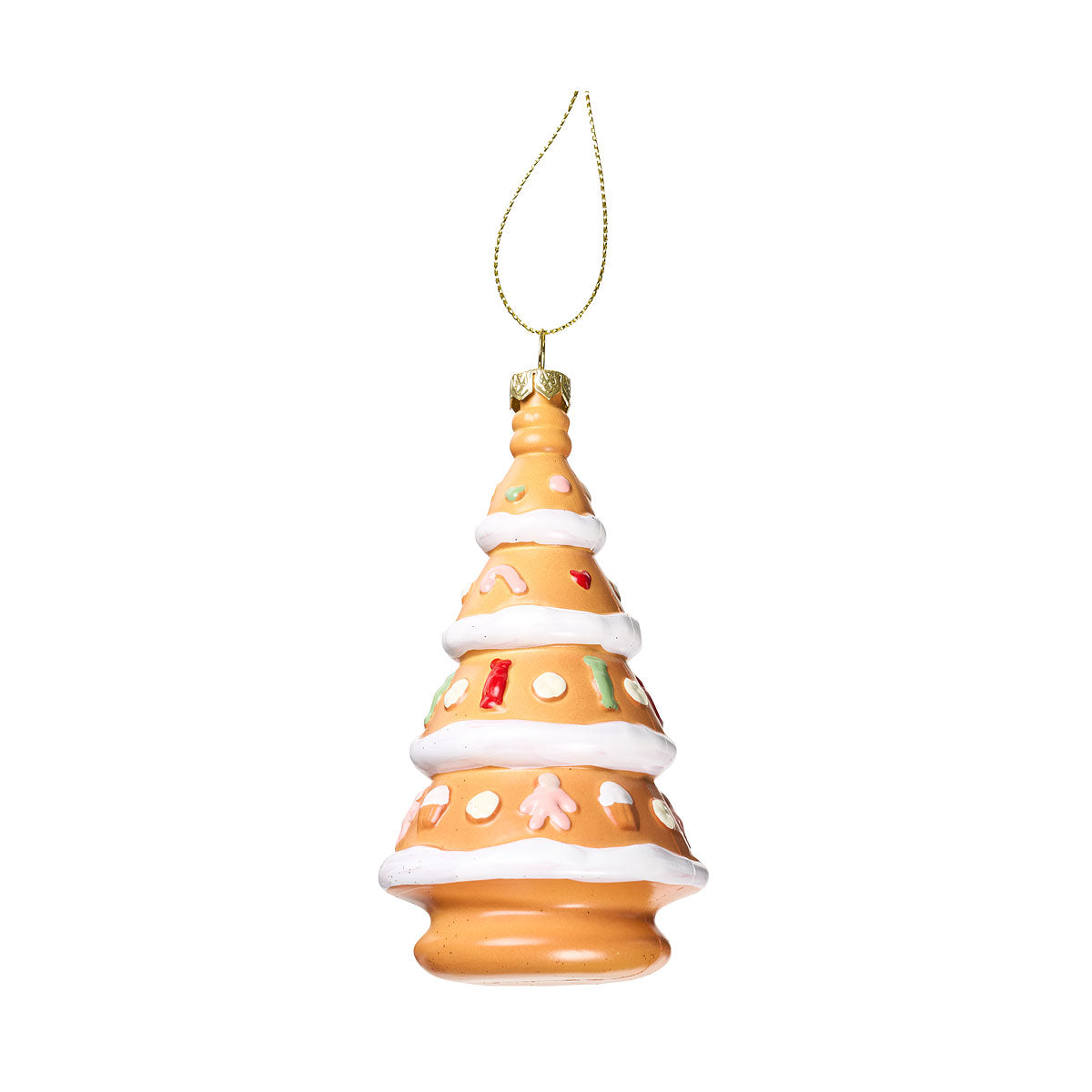 Novelty Gingerbread Tree Decoration Assorted