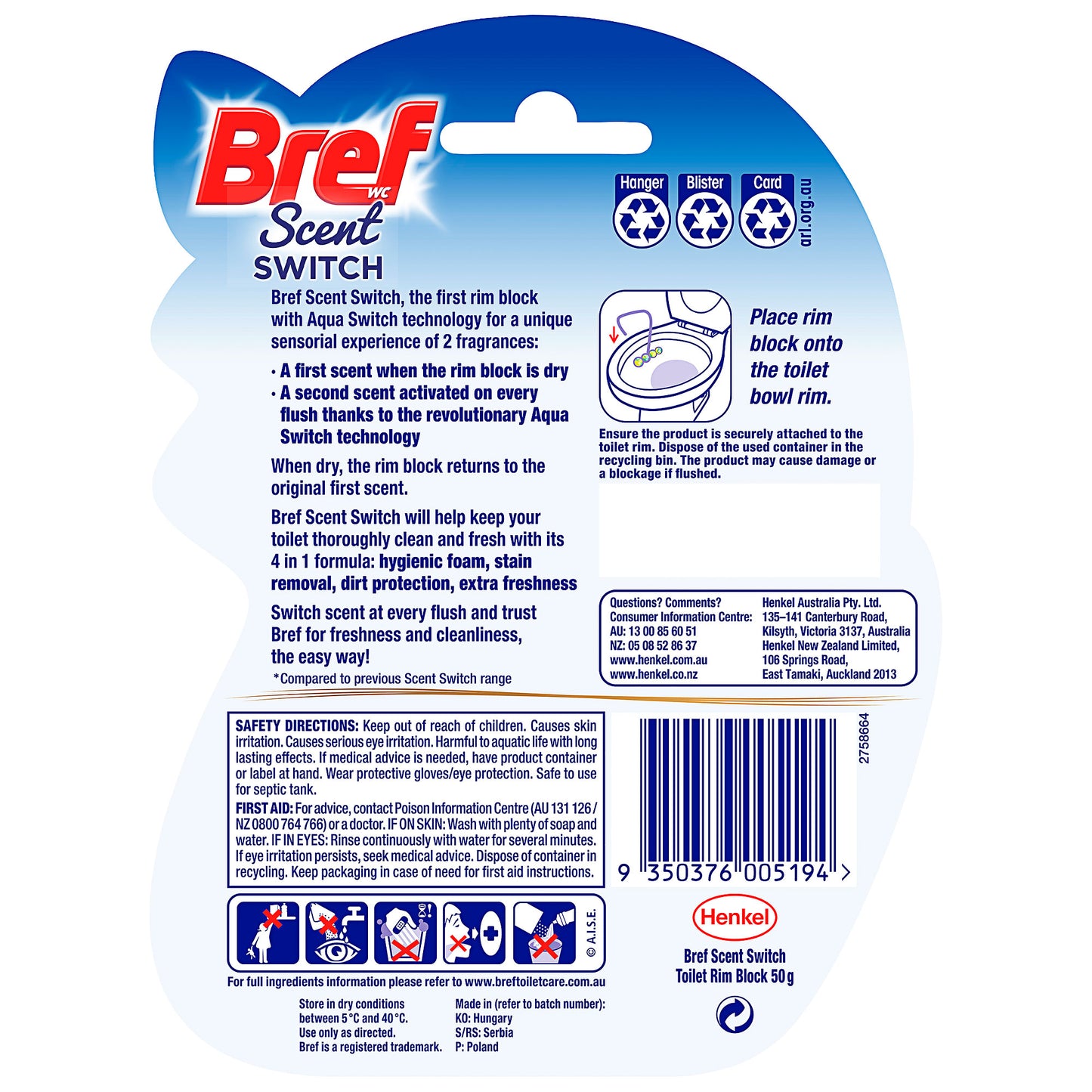 Bref Scent Switch Lotus & Bamboo 50g