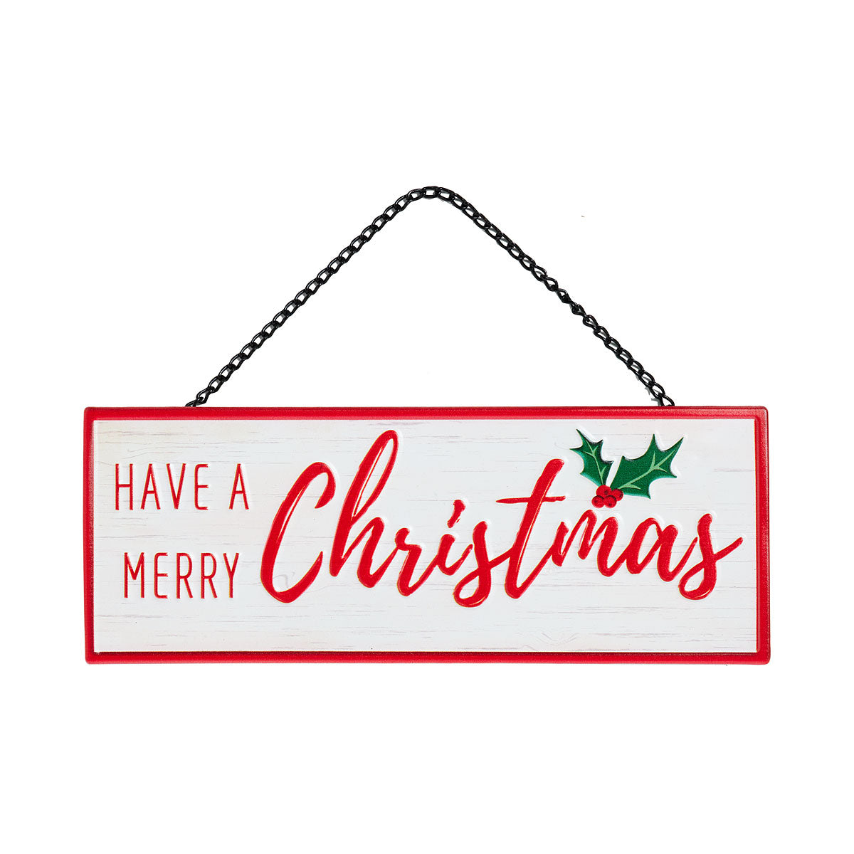 Metal Horizontal Wall Sign Assorted