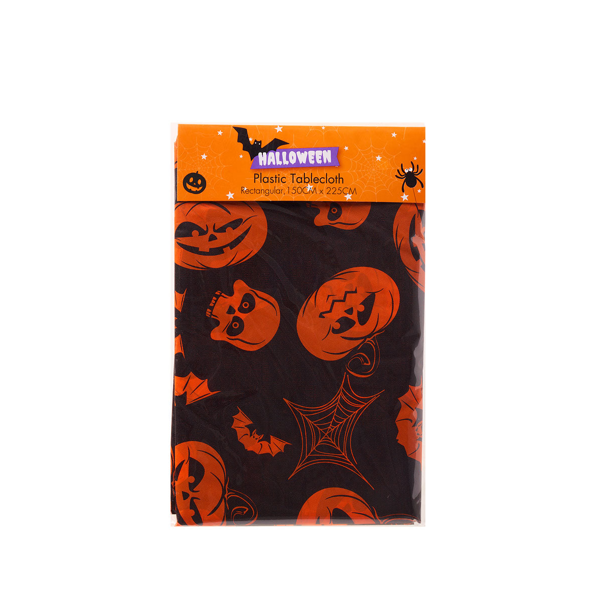 Halloween Plastic Tablecloth Assorted