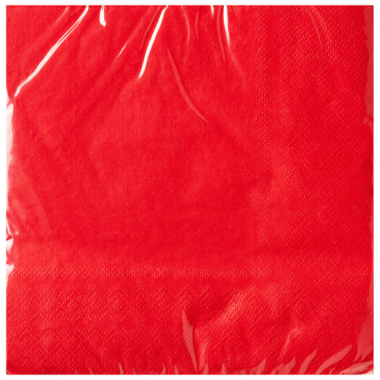 Lunch Napkin Red 50pk