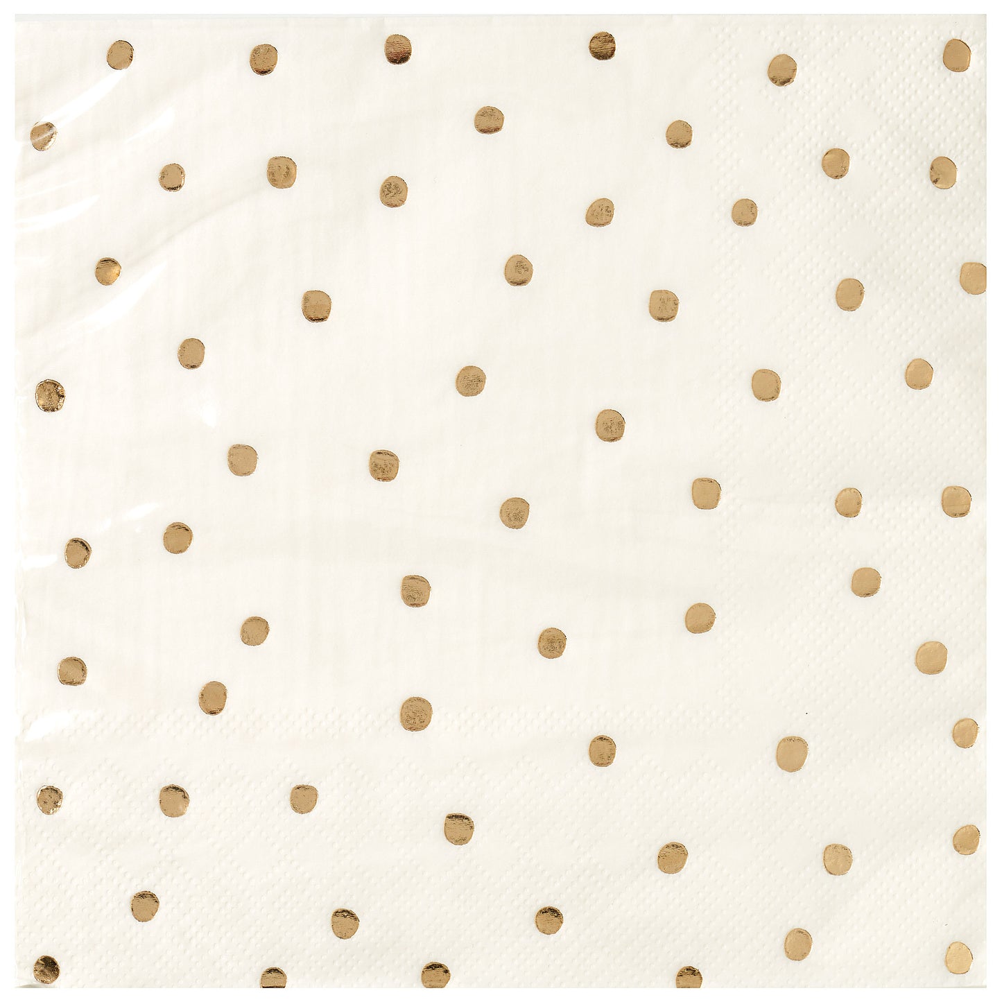 Lunch Napkin Gold Spot 20pk