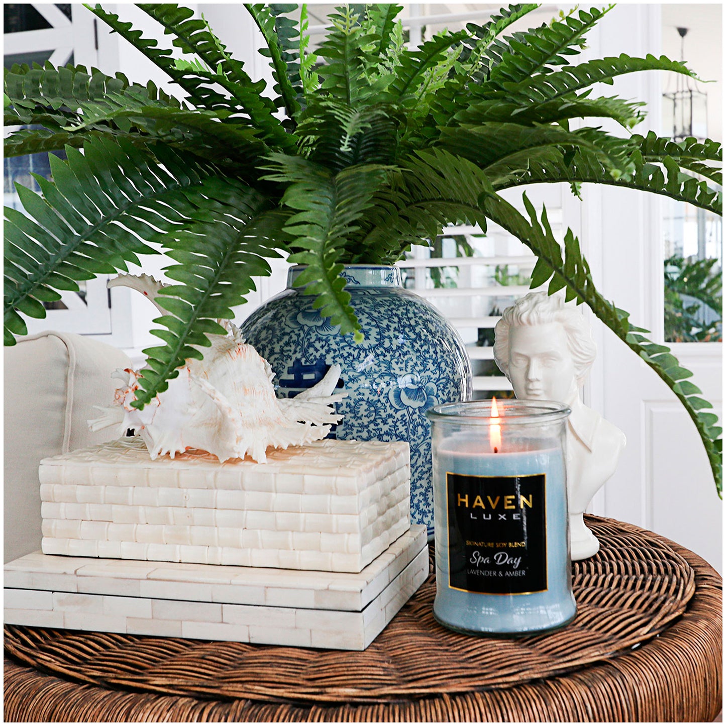Haven Luxe Spa Day Soy Blend Candle