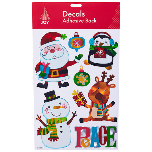Adhesive Back Decals Assorted