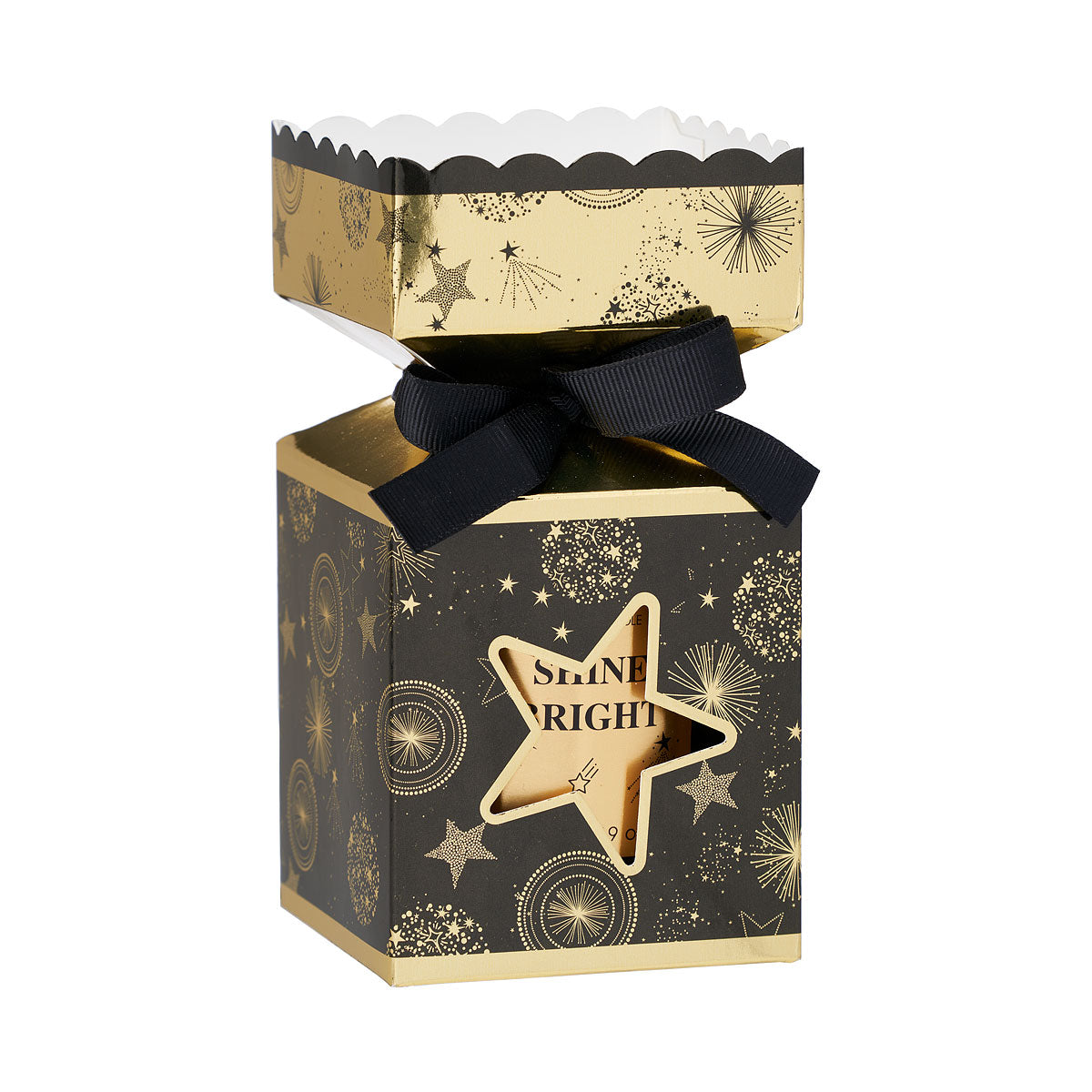 Star Bon Bon Candle Black