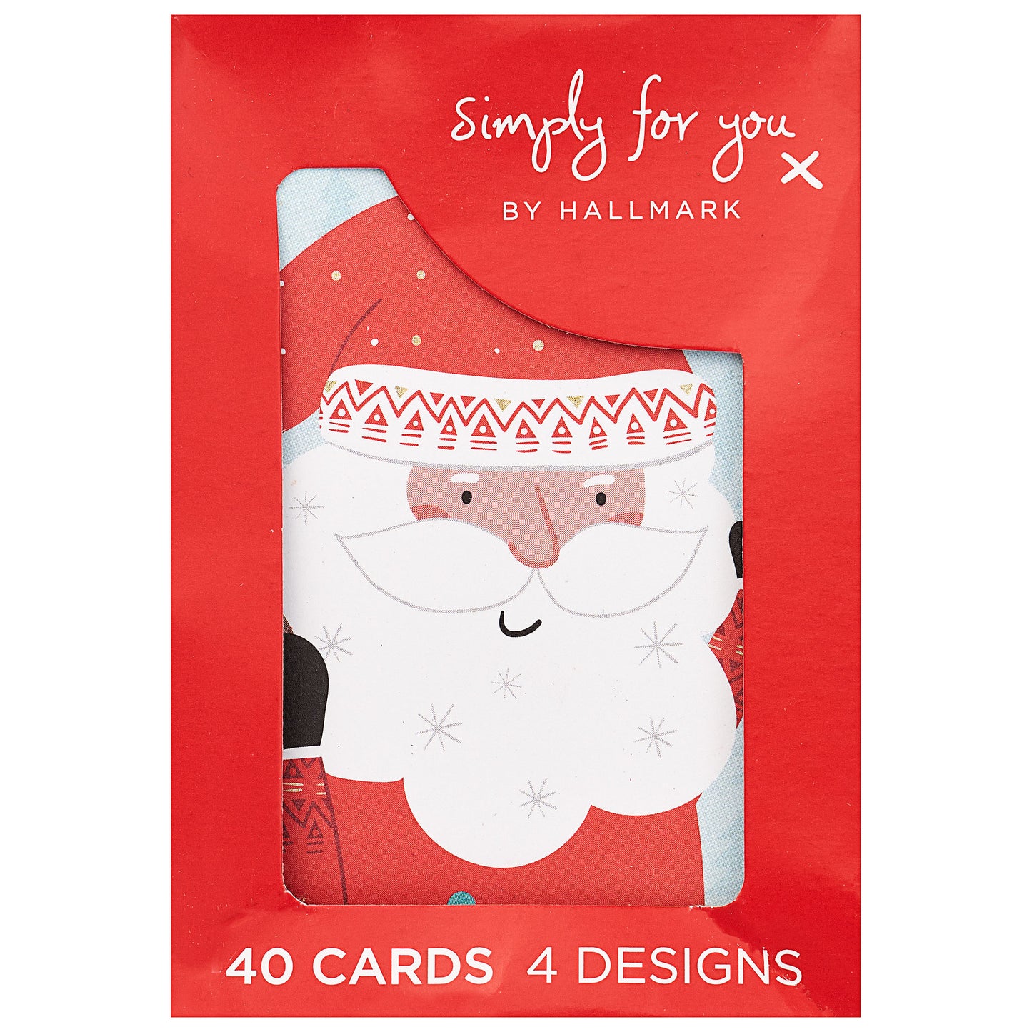 Santa Mini Cards 40pk