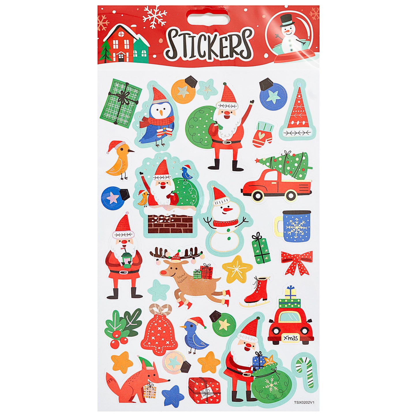 Christmas Stickers Style A