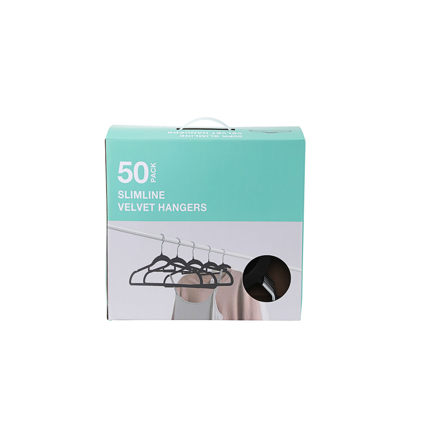 Slimline Velvet Hangers 50pk