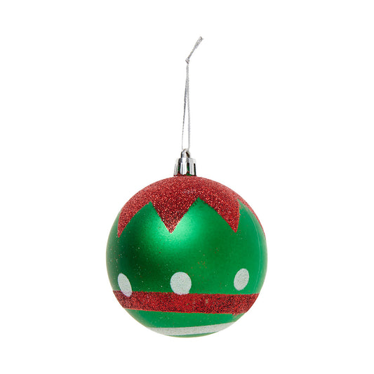 Hand-Painted Santa Elf Tree Decoration