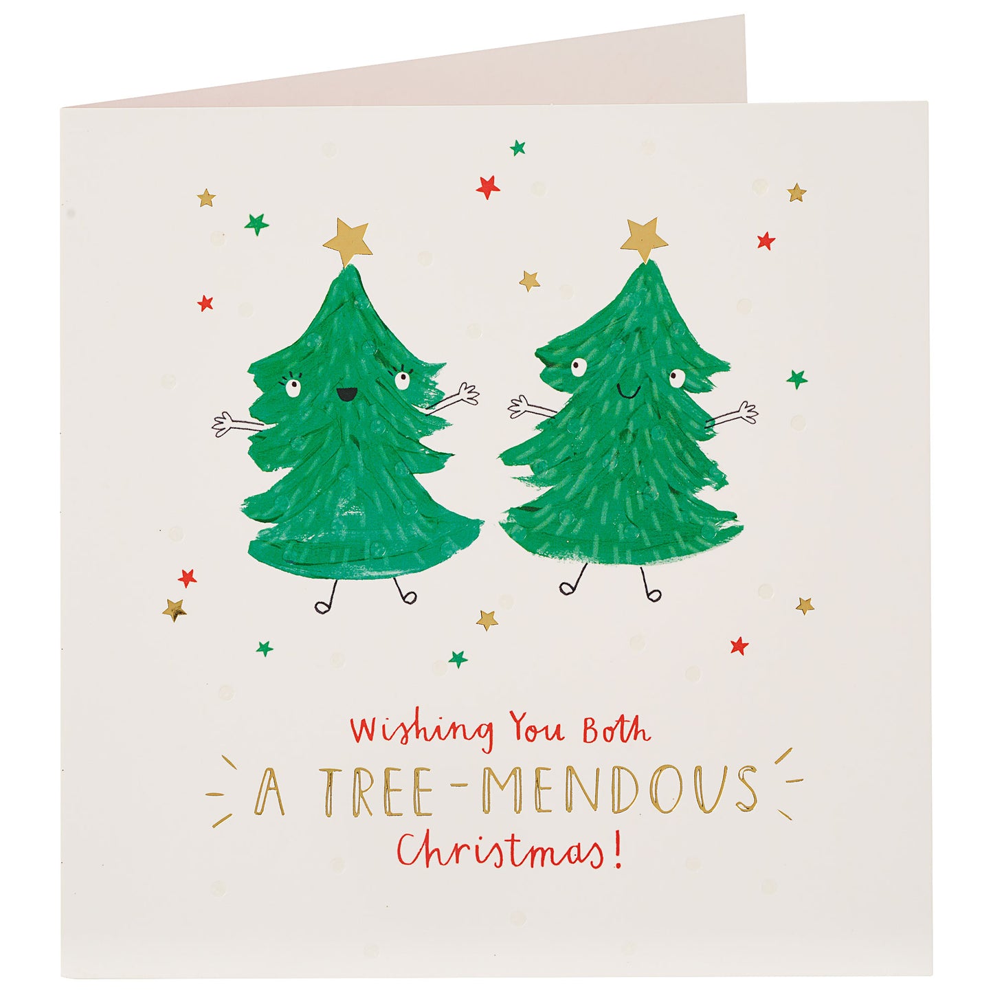 Christmas Card To Both Tree Marndous Christmas