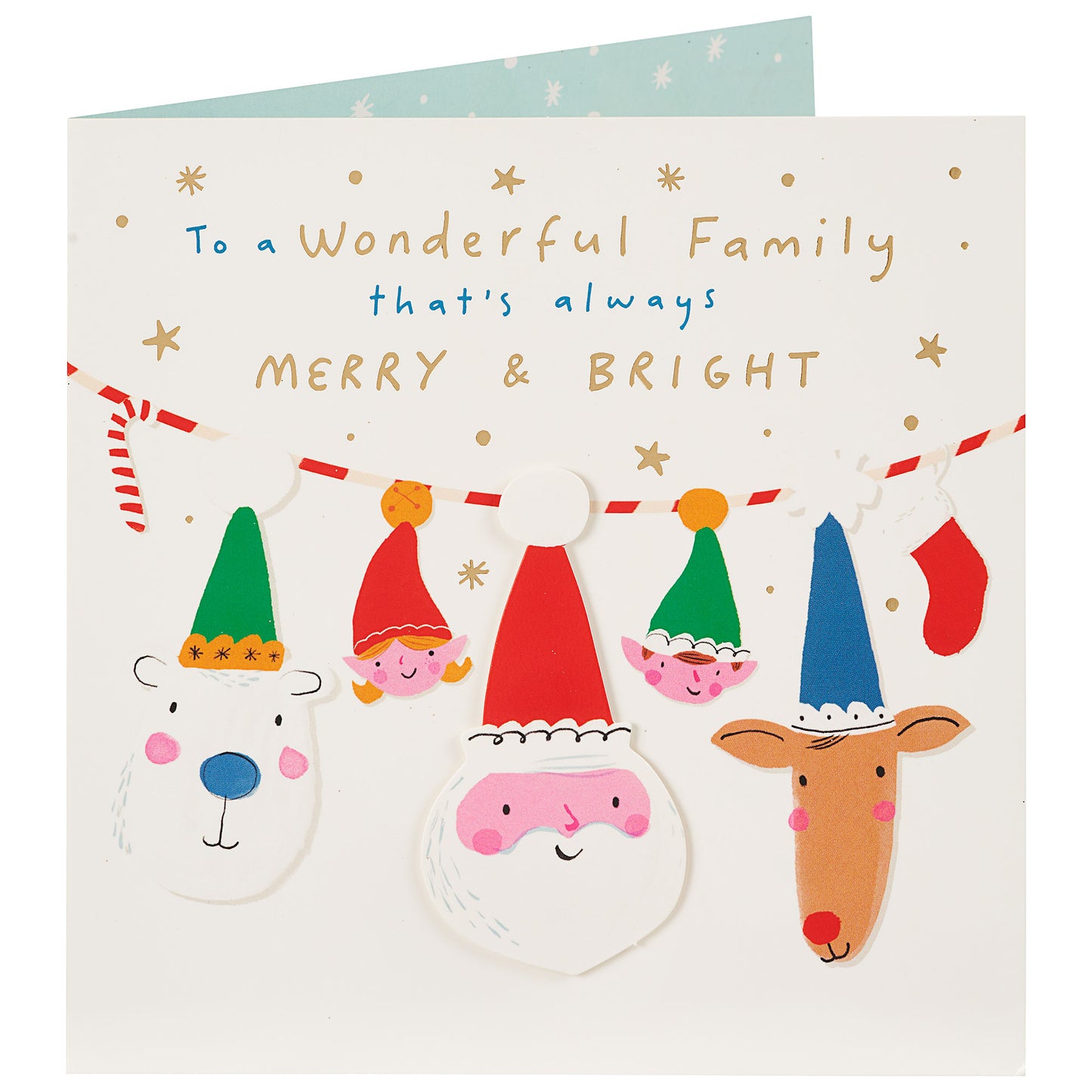 Christmas Card To Family Characters