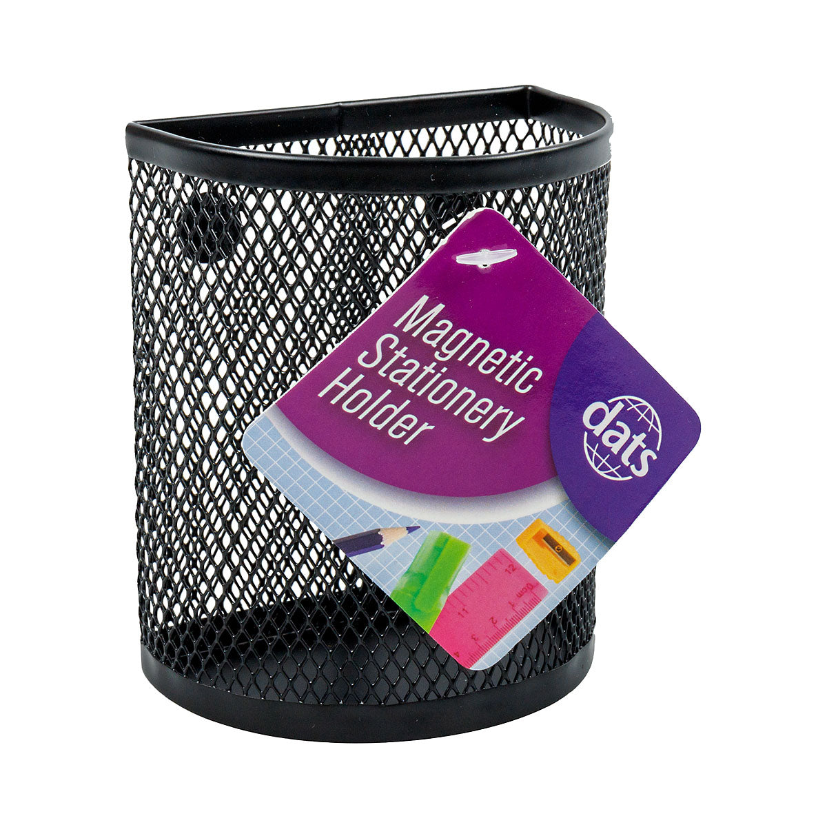 Stationery Metal Mesh Holder Black The Reject Shop