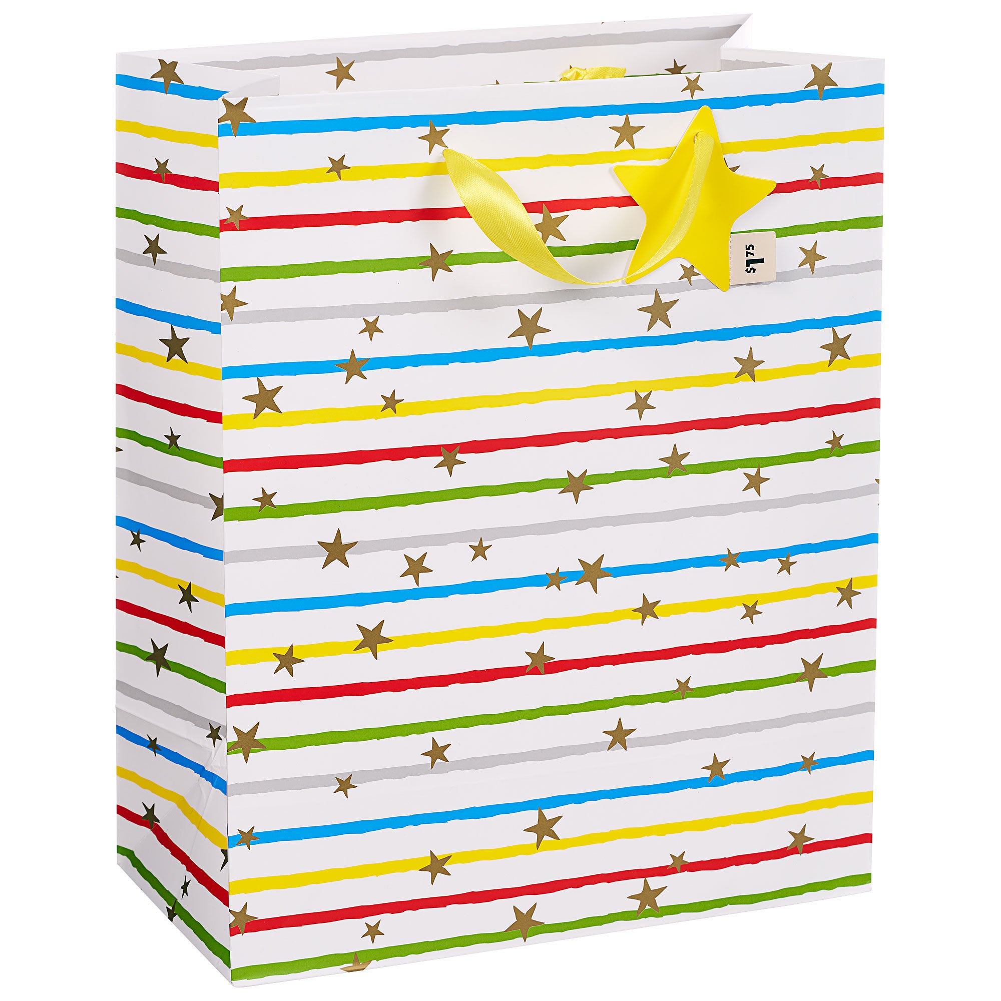 Value Large Gift Bag Star The Reject Shop