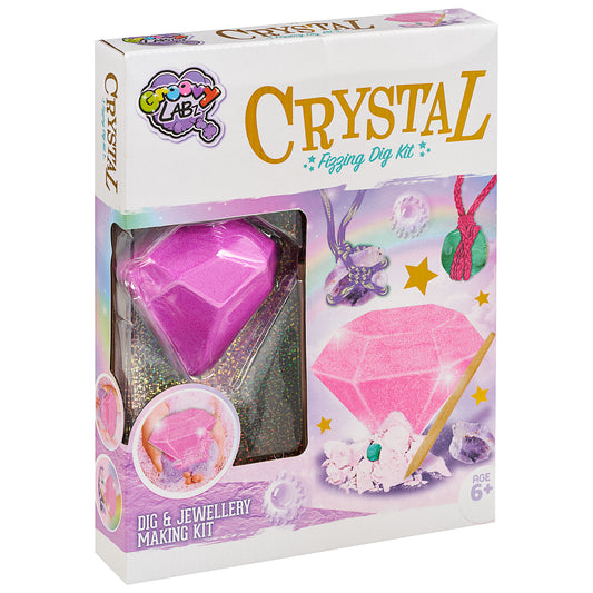 Crystal Fizzing Dig & Jewellery Kit