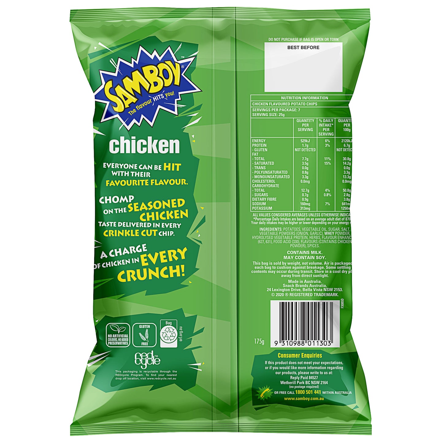 Samboy Chicken 175g