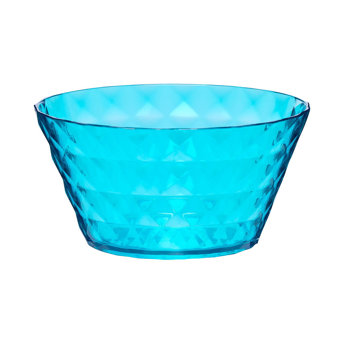 Diamond Acrylic Small Bowl 15cm Pink/Blue
