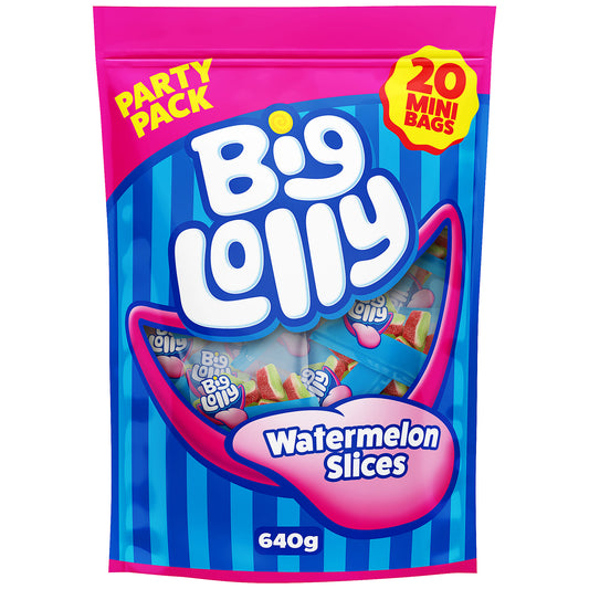 Big Lolly Watermelon Slices 20pk 640g