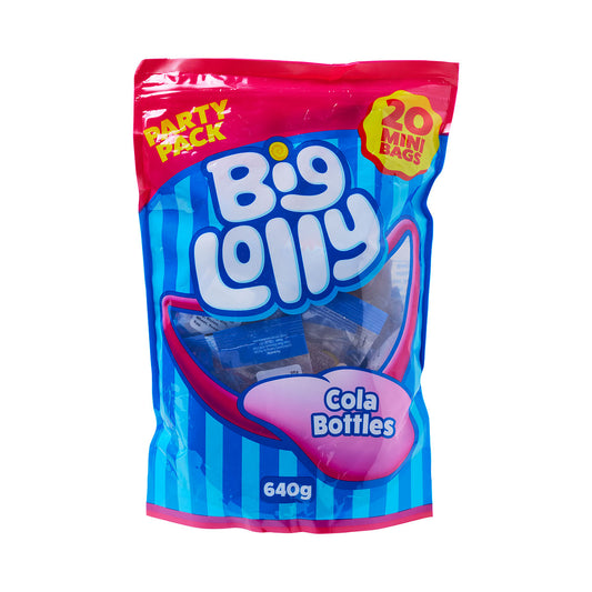 Big Lolly Cola Bottles 20pk 640g