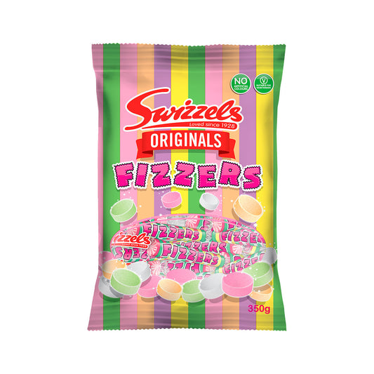 Swizzels Fizzers Rolls 350g
