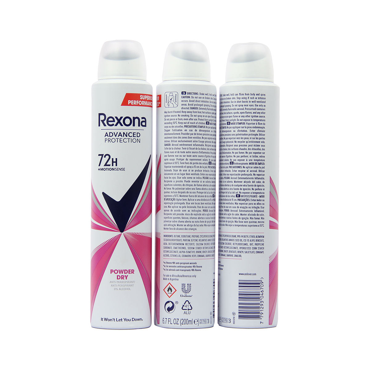 Rexona Women Antiperspirant Cotton Dry 250mL