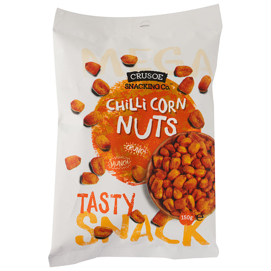 Crusoe Snacking Co Chilli Corn 150g