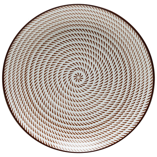 Japandi Plate Brown 16cm