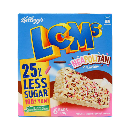 Kellogg's LCMs Neapolitan 6pk 120g