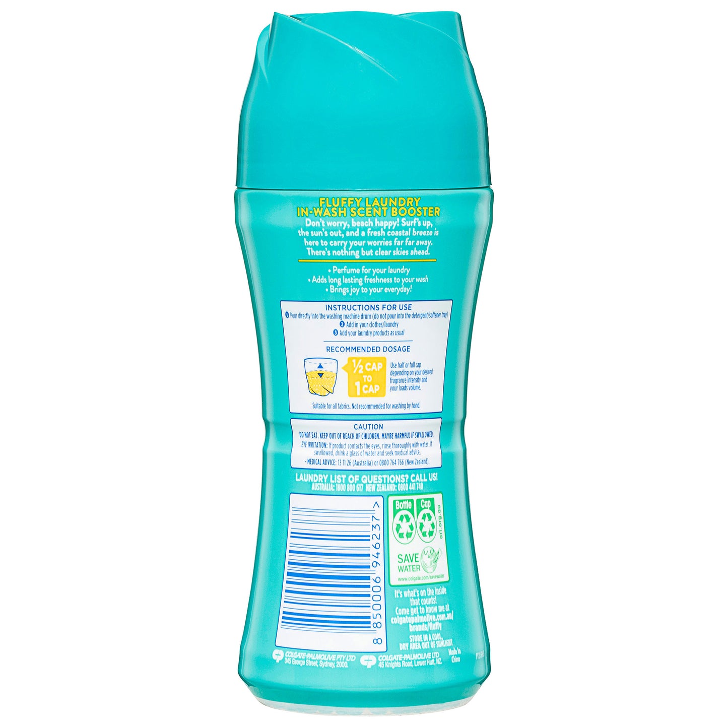 Fluffy In Wash Scent Booster Seas The Day 250g