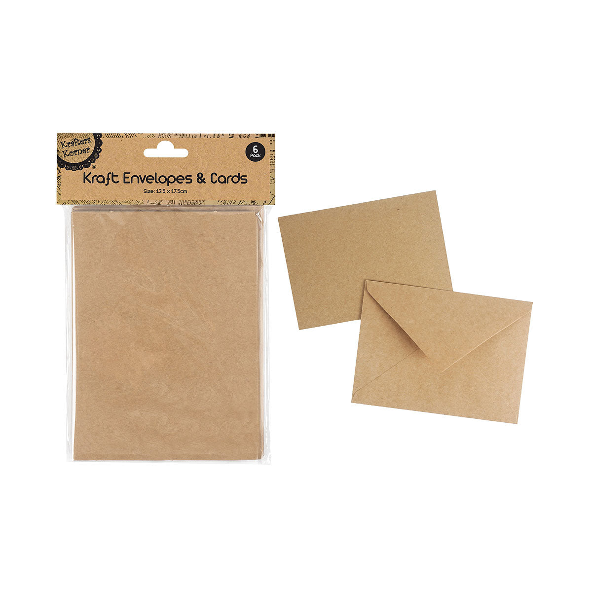 Kraft Envelopes & Cards The Reject Shop