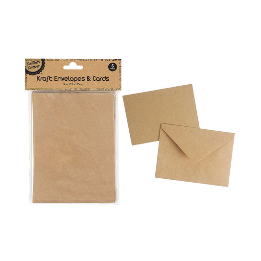 Kraft Envelopes & Cards