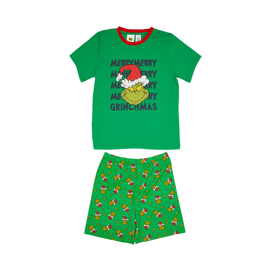 Boys' Grinch PJ Green Assorted Sizes