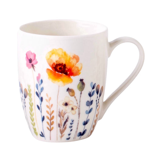 Spring Time Bone Mug 340mL Assorted
