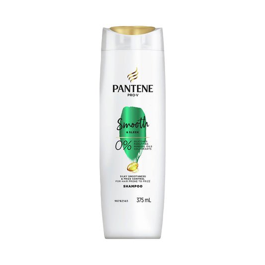 Pantene Smooth and Sleek Shampoo for Frizzy Hair 375mL
