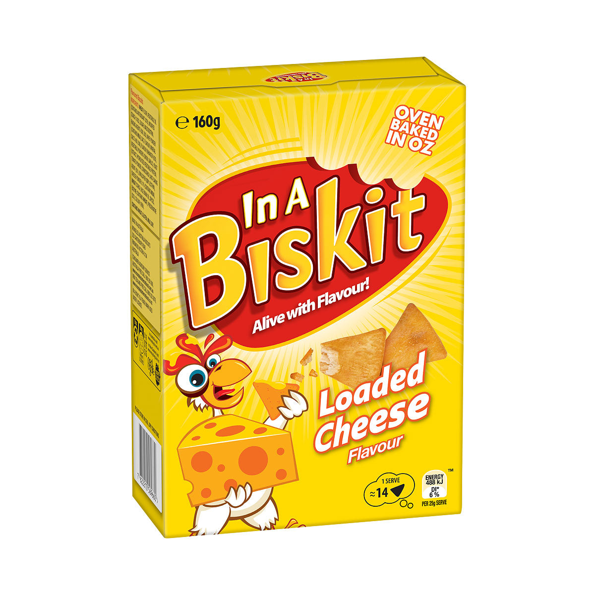 In A Biskit Loaded Cheese 160g