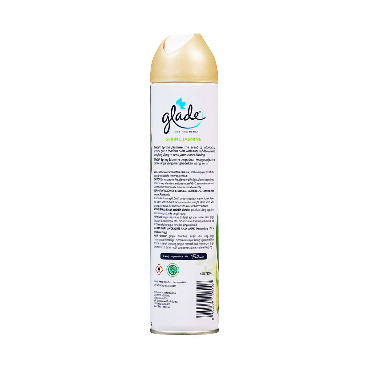 Glade Air Freshener Spray Jasmine 225mL