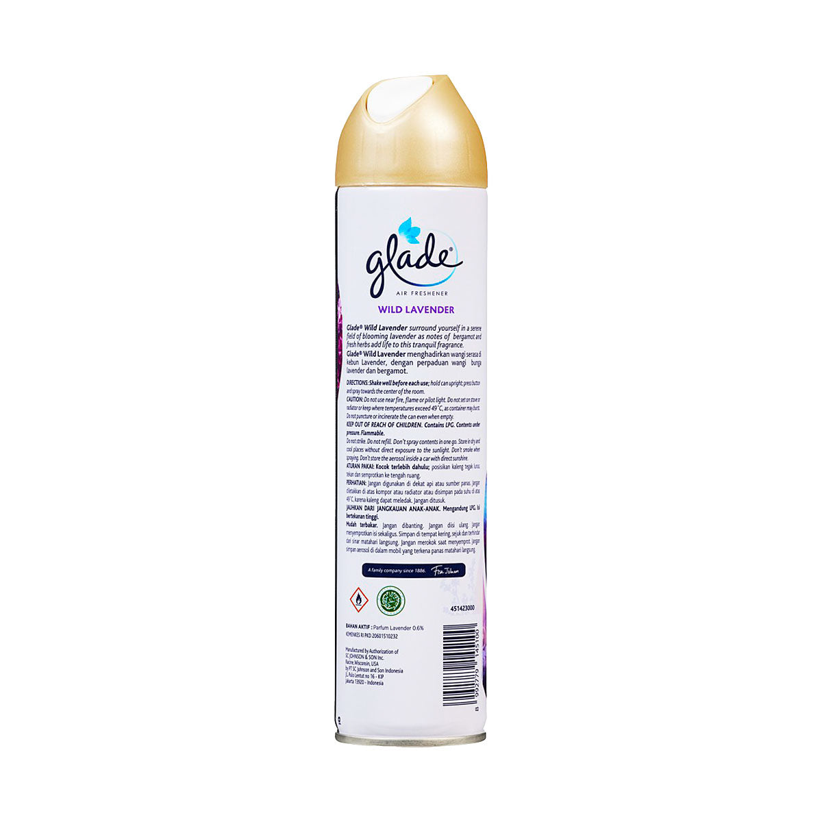 Glade Air Freshener Spray Lavender 225mL