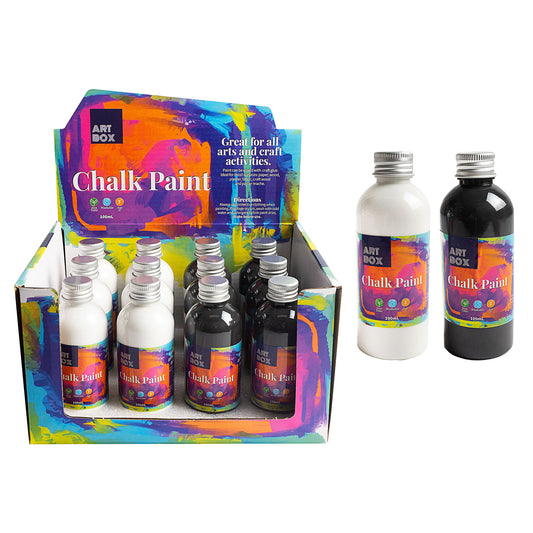 Chalk Paint Black/White 100mL