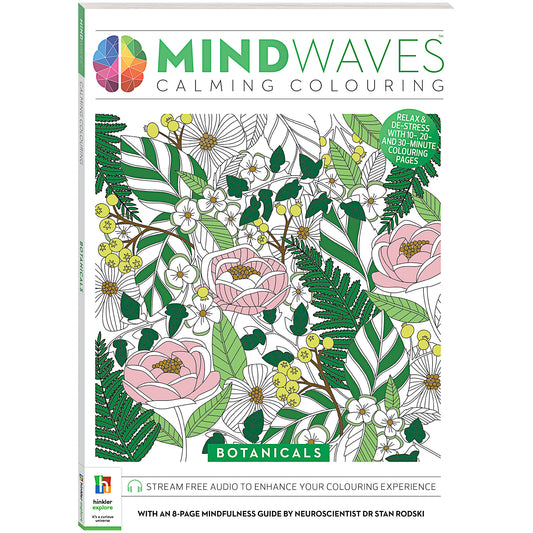 Mindwaves Calming Colouring Assorted