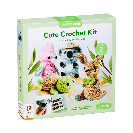 Craft Maker Crochet Kit Aussie Animals