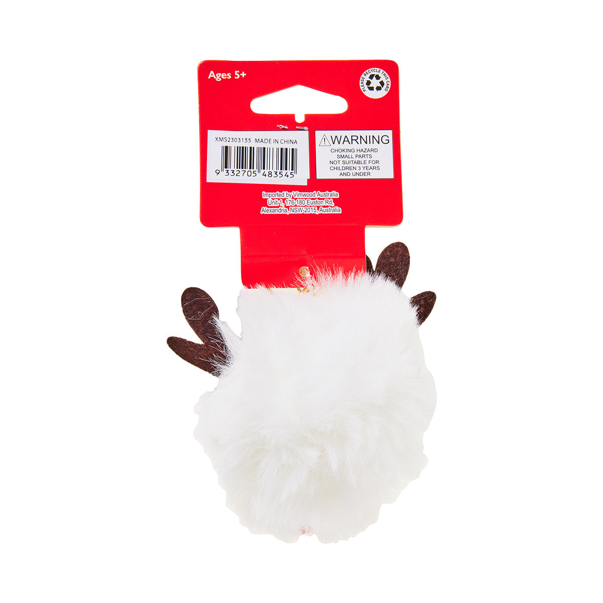 Christmas Reindeer Keyring