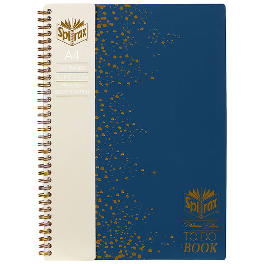 Spirax Platinum To Do Book A4
