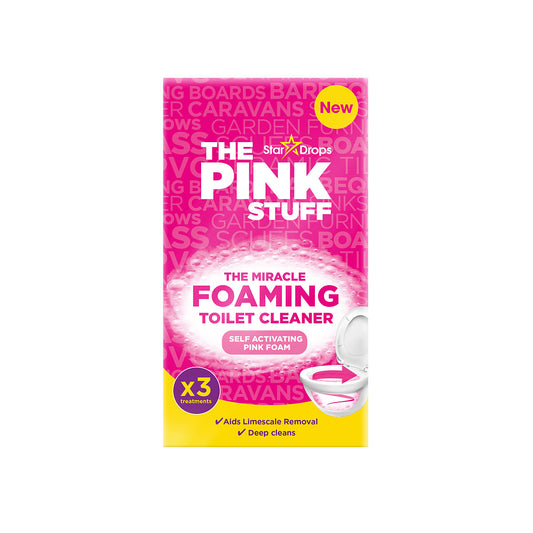 The Pink Stuff Foaming Toilet Cleaner 3pk