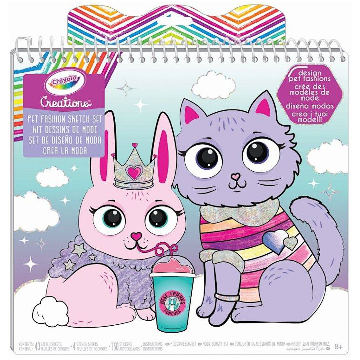 Crayola Creations Pet Fashion Sketch Set