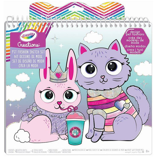 Crayola Creations Pet Fashion Sketch Set